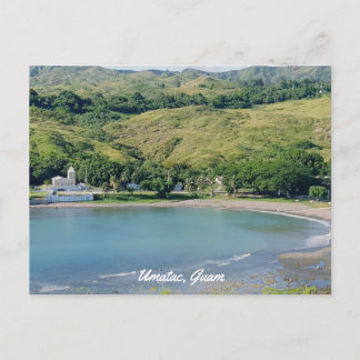 GUAM 671 Umatac Bay Postcard
