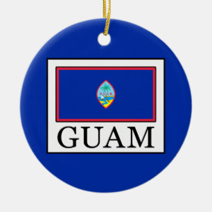 Guam Ceramic Ornament