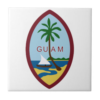 Guam Coat of Arms Tile