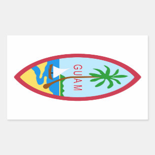 GUAM - emblem/flag/coat of arms/symbol Sticker