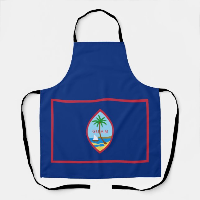 Guam flag  apron (Front)
