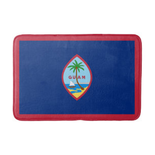 Guam Flag Bath Mat