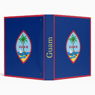 Guam Flag Binder