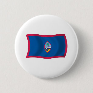 Guam Flag Button
