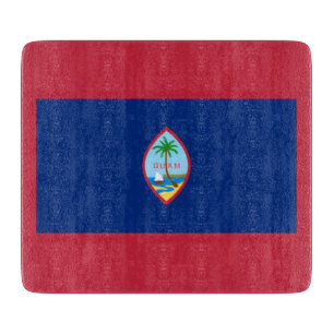 Guam Flag Cutting Board