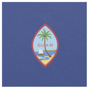 Guam flag fabric
