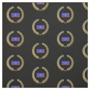 Guam Flag Fabric
