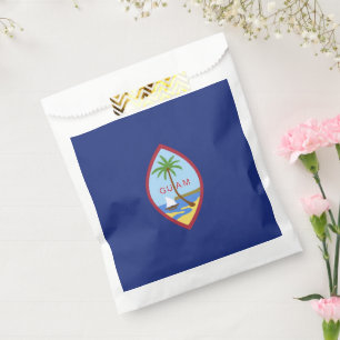 Guam flag favour bag