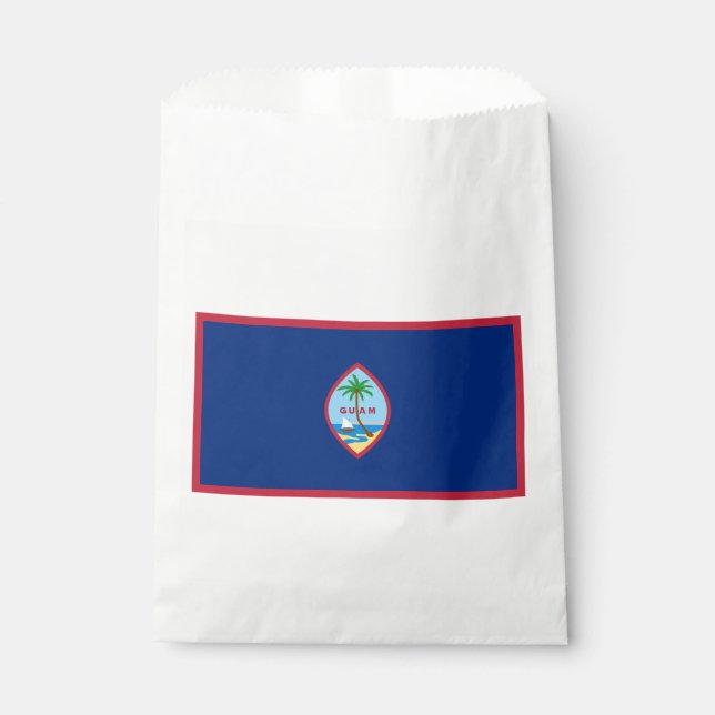 Guam Flag Favour Bag (Front)
