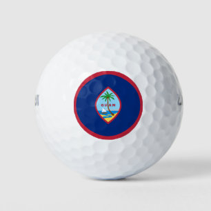 Guam Flag Golf Balls