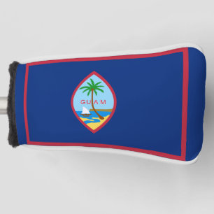 Guam flag golf head cover