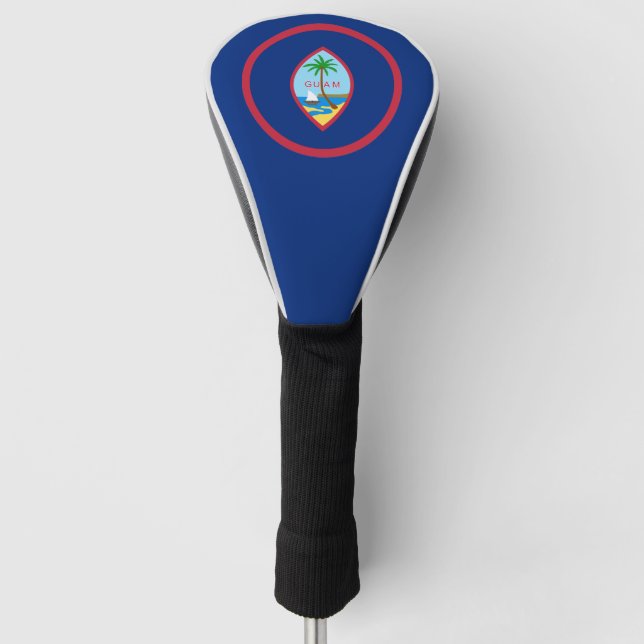 Guam flag Golf Head Cover (Front)
