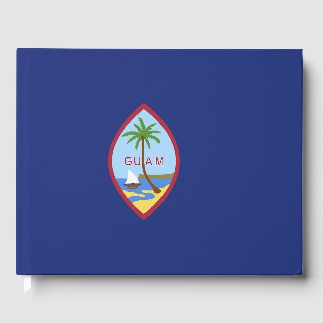 Guam flag guest book (Front)