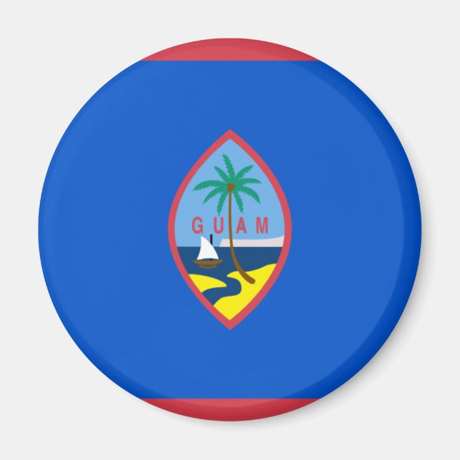 Guam Flag Magnet (Front)