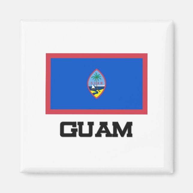 Guam Flag Magnet (Front)