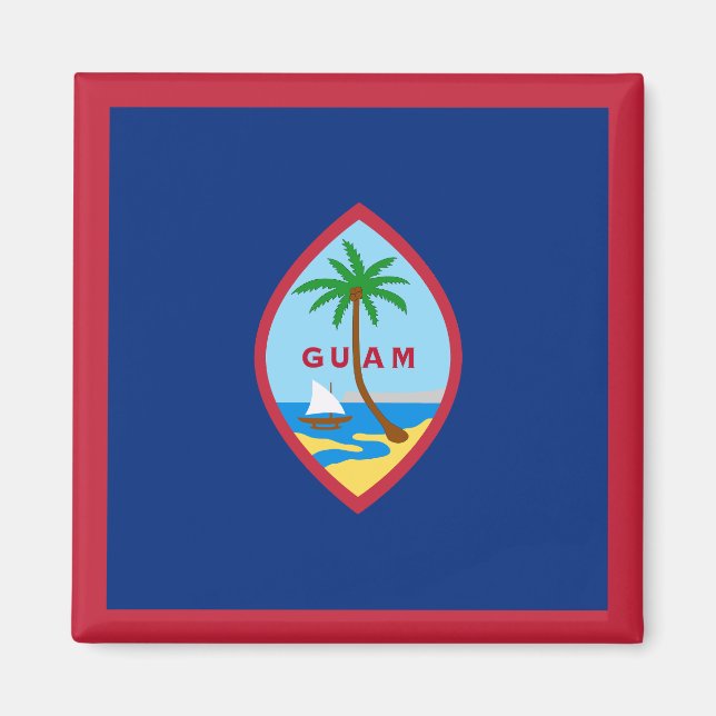 Guam Flag Magnet (Front)