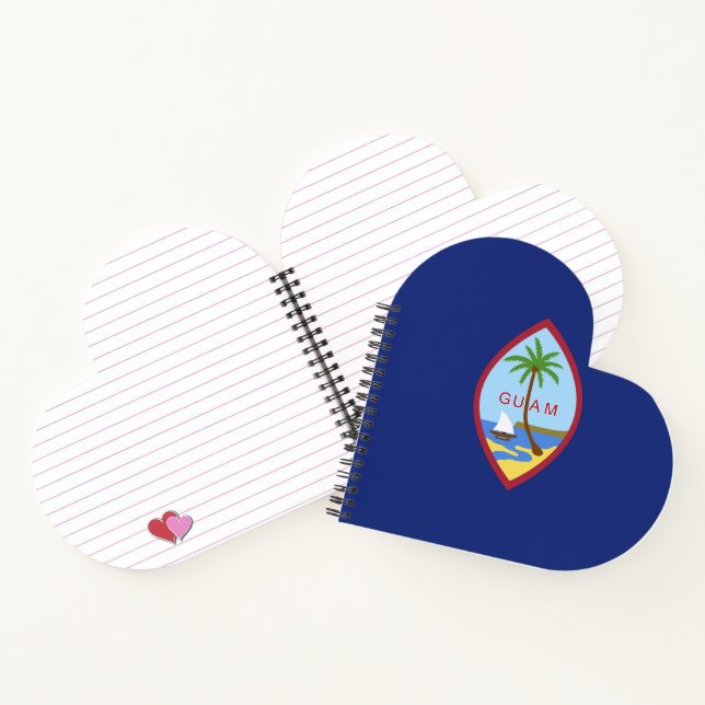 Guam flag notebook (Inside)