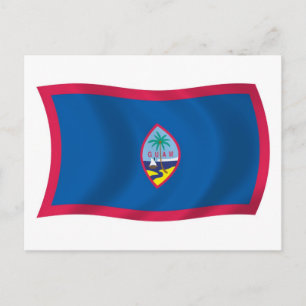 Guam Flag Postcard