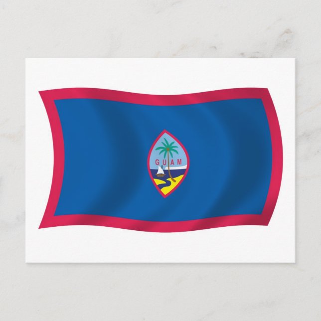 Guam Flag Postcard (Front)
