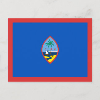 Guam Flag Postcard