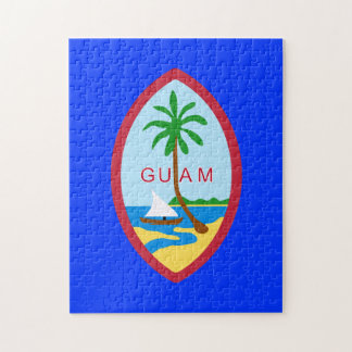 Guam Flag Puzzle