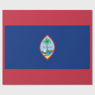 Guam Flag Wrapping Paper