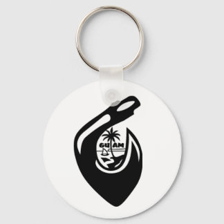 Guam hook key chain