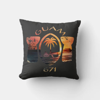 Guam Latte Stones Throw Pillow