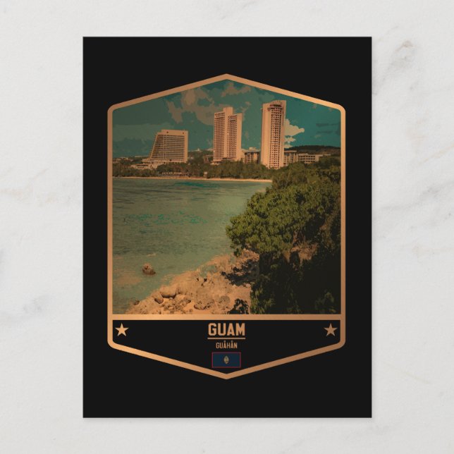 Guam Postcard (Front)
