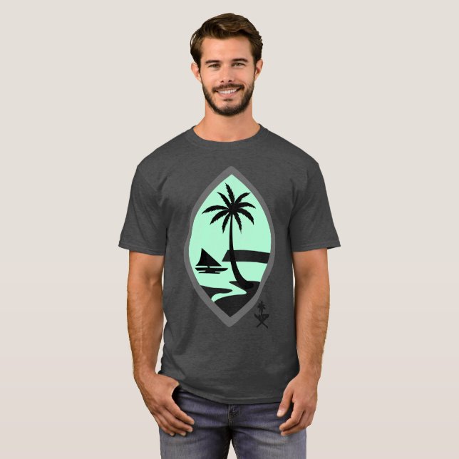GUAM RUN 671 Mint Seal T-Shirt (Front Full)
