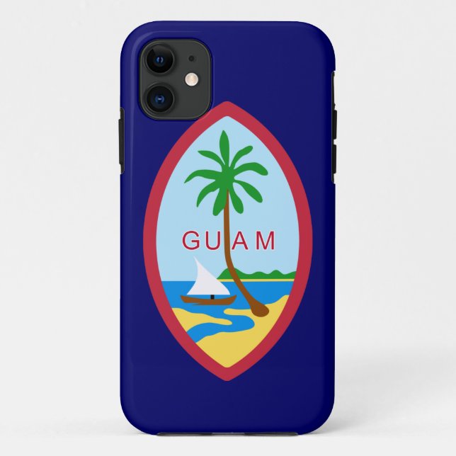 Guam Seal Case-Mate iPhone Case (Back)