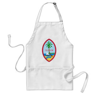 Guam Seal GU Standard Apron