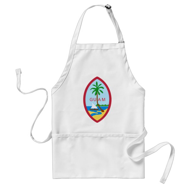 Guam Seal GU Standard Apron (Front)
