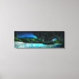 GUAM Spanish Steps panoramic Canvas Print