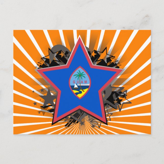 Guam Star Postcard (Front)