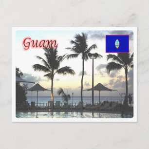 Guam - Sunset - Postcard