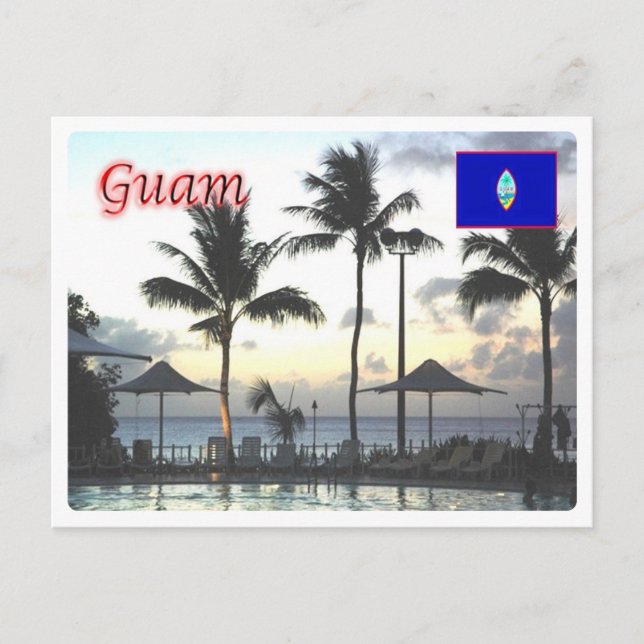 Guam -  Sunset - Postcard (Front)