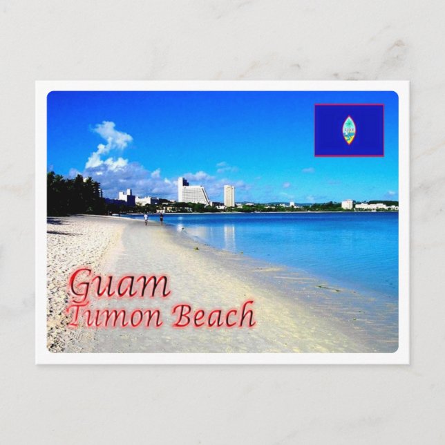 Guam - Tumon Beach - Postcard (Front)
