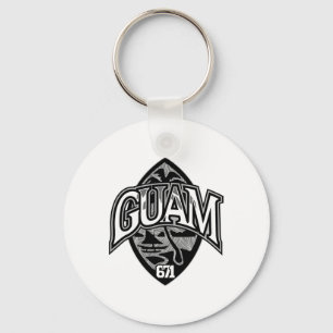 Guam Usa Seal Chamorro Pride Guamanian Islander Gi Keychain