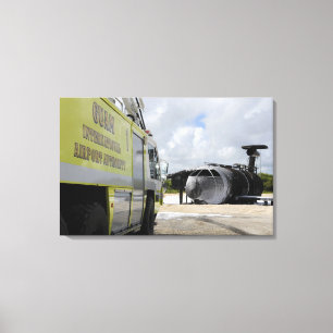 Guam's WONPAT Airport Canvas Print