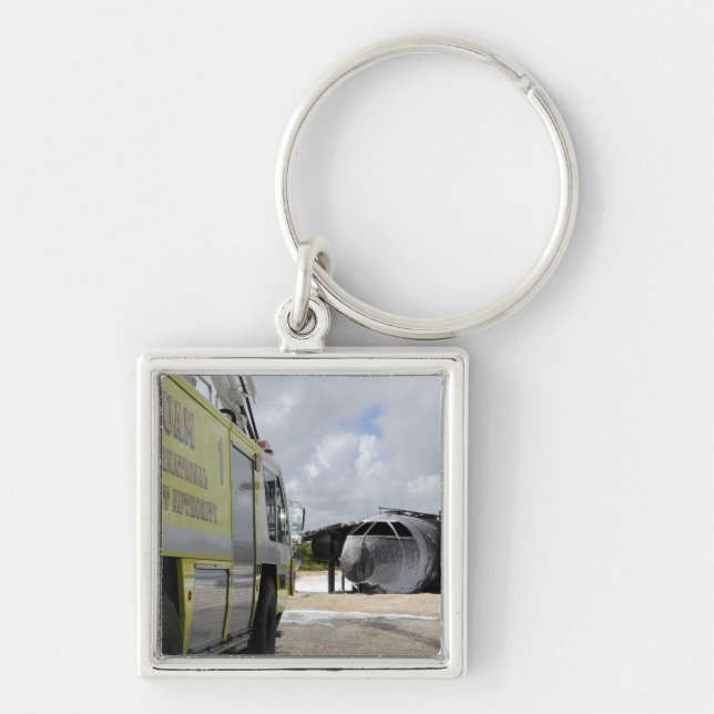 Guam's WONPAT Airport Keychain (Front)