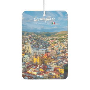 Guanajuato, Mexico - Colourful Cityscape Air Freshener