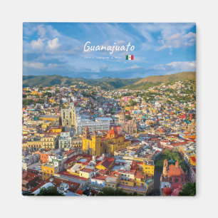 Guanajuato, Mexico - Colourful Cityscape Magnet