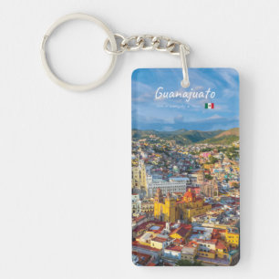 Guanajuato, Mexico - Colourful Cityscape Slim Keychain
