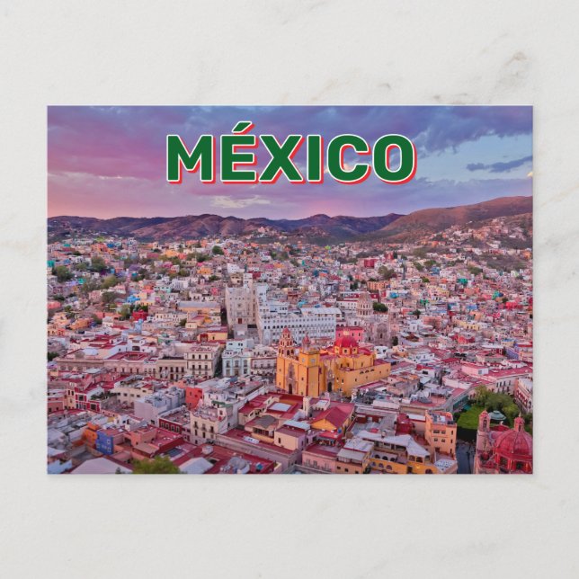 Guanajuato, México  Postcard (Front)