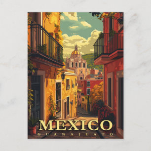 Guanajuato, Mexico Vintage Postcard