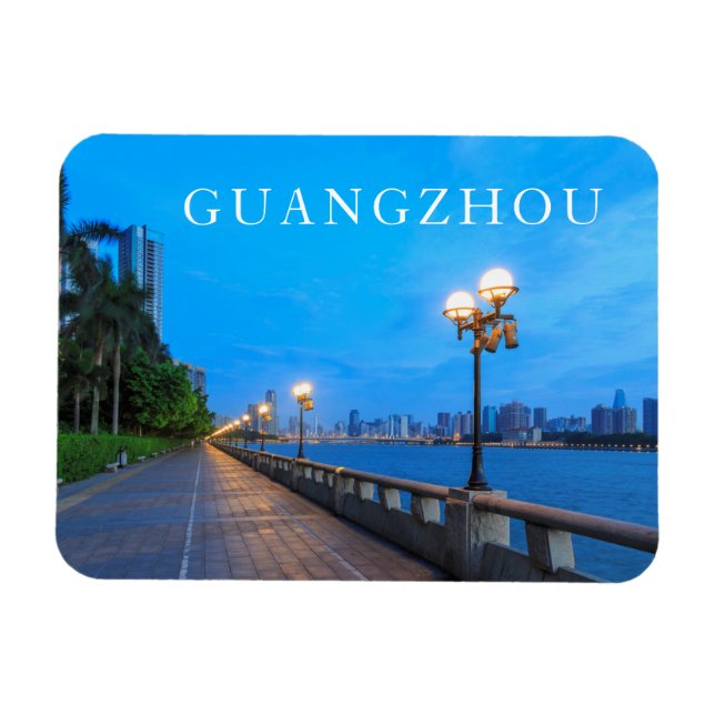 Guangzhou City waterfront Magnet (Horizontal)