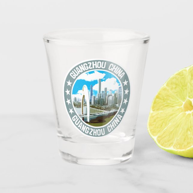 Guangzhou                                          shot glass (Front)