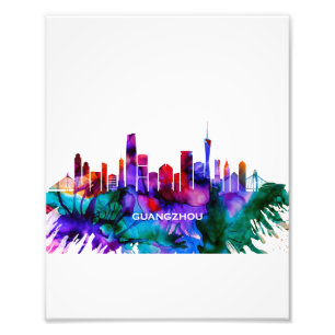 Guangzhou Skyline Photo Print