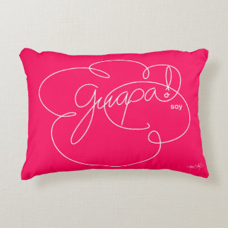 GUAPA soy - Bold CloudS - W Decorative Pillow